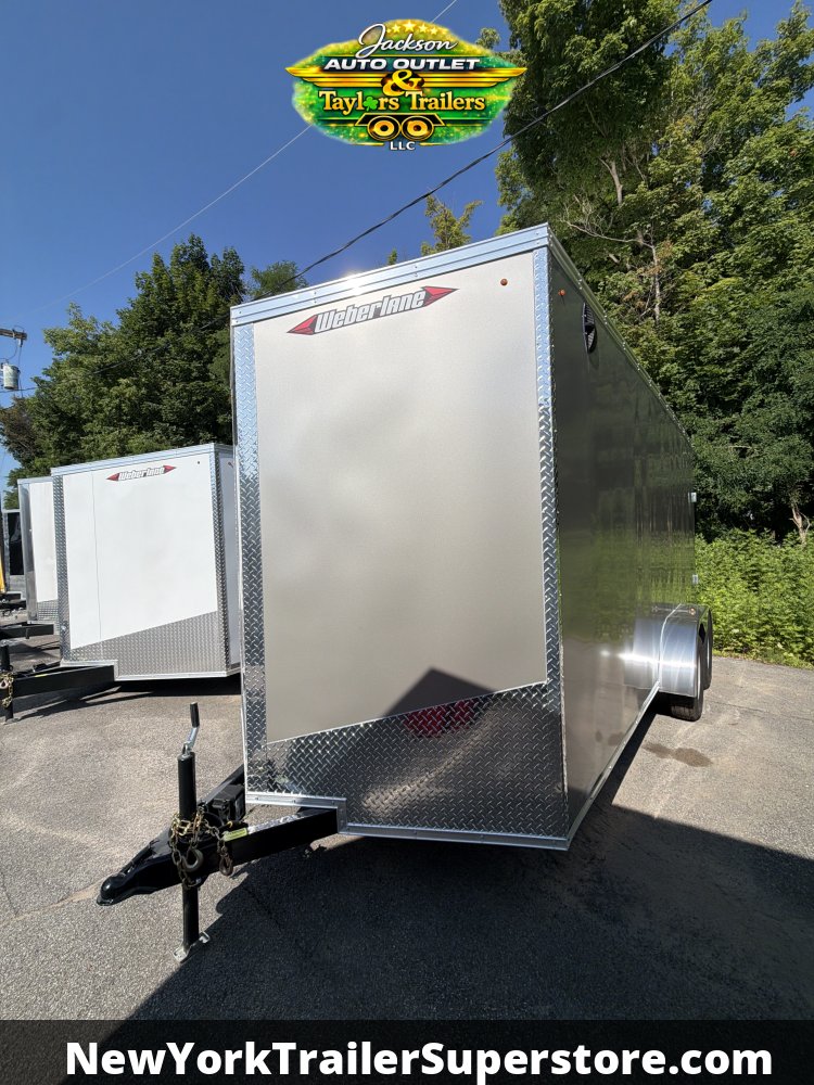 2026 Weberlane 7x16 Enclosed Cargo Trailer 7K GVW