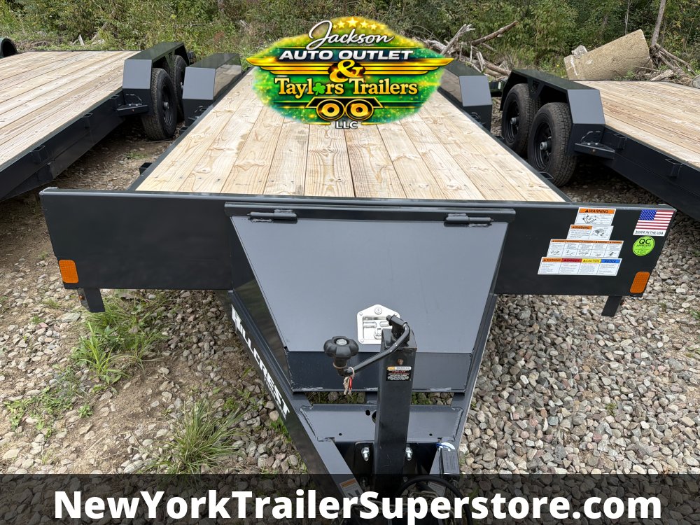 2026 Hillcrest 82x18' Flatbed Car Hauler 9,995 GVWR