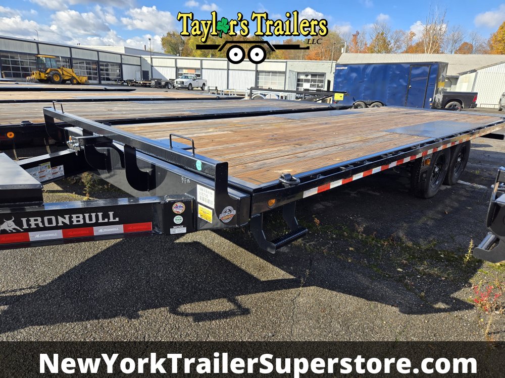 2026 Iron Bull 102X24 14K GVW Tilt Deck Over Equipment Trailer