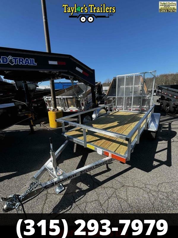 2026 Load Rite 79"x14 3K GVW Galvanized Utility Trailer