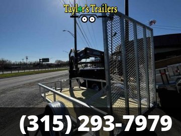 2026 Load Rite 79"x14 3K GVW Galvanized Utility Trailer