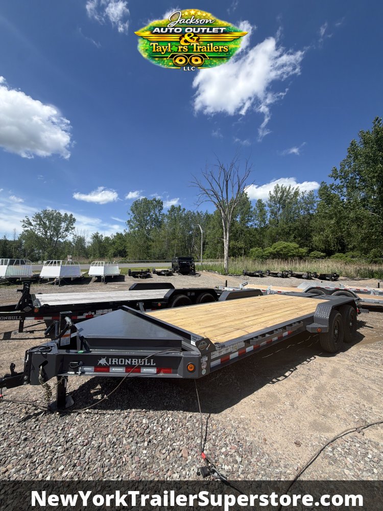 2026 Iron Bull 83x20 EWB I-Beam Equipment Trailer