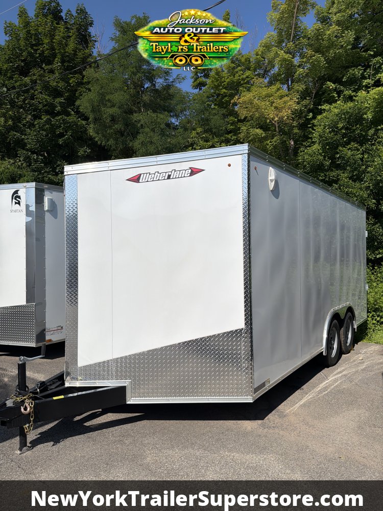2026 Weberlane 8.5x16 Enclosed Cargo Trailer 7K GVW