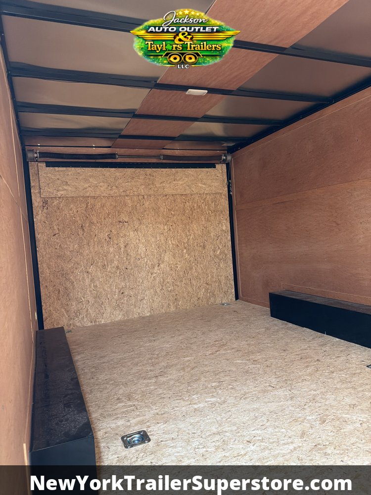 2026 Weberlane 8.5x16 Enclosed Cargo Trailer 7K GVW