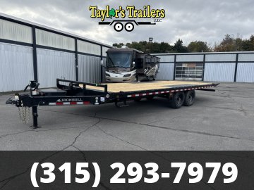 2026 Iron Bull 102X24 14K GVW Tilt Deck Over Equipment Trailer