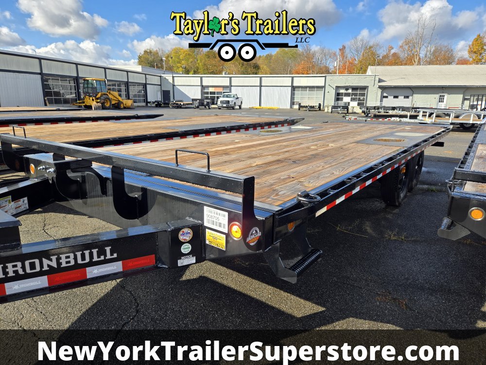 2026 Iron Bull 102X24 14K GVW Tilt Deck Over Equipment Trailer