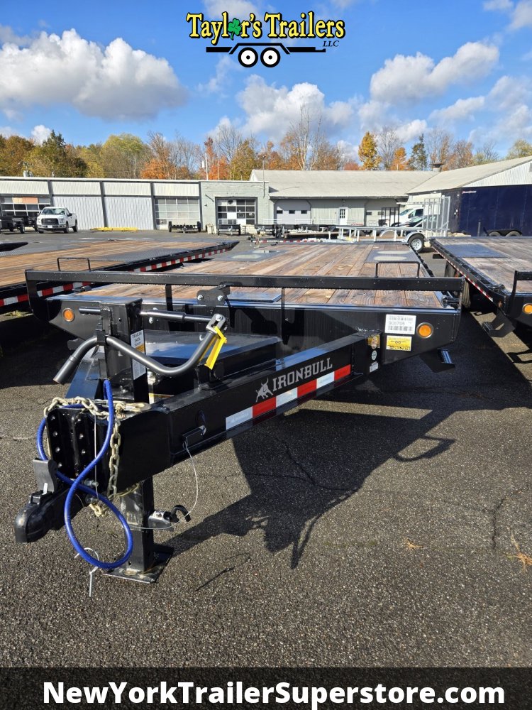 2026 Iron Bull 102X24 14K GVW Tilt Deck Over Equipment Trailer