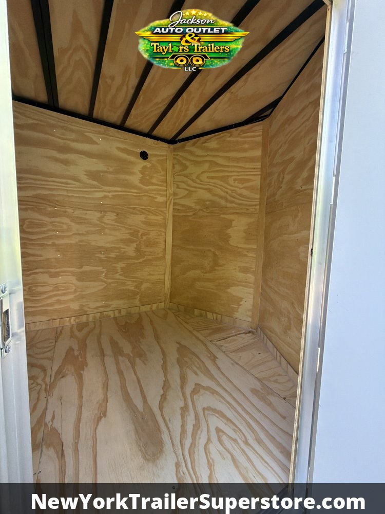 2026 Quality Cargo Trailer 7X12TA w/ 7' Ceiling, Ladder Racks, Walkable Roof