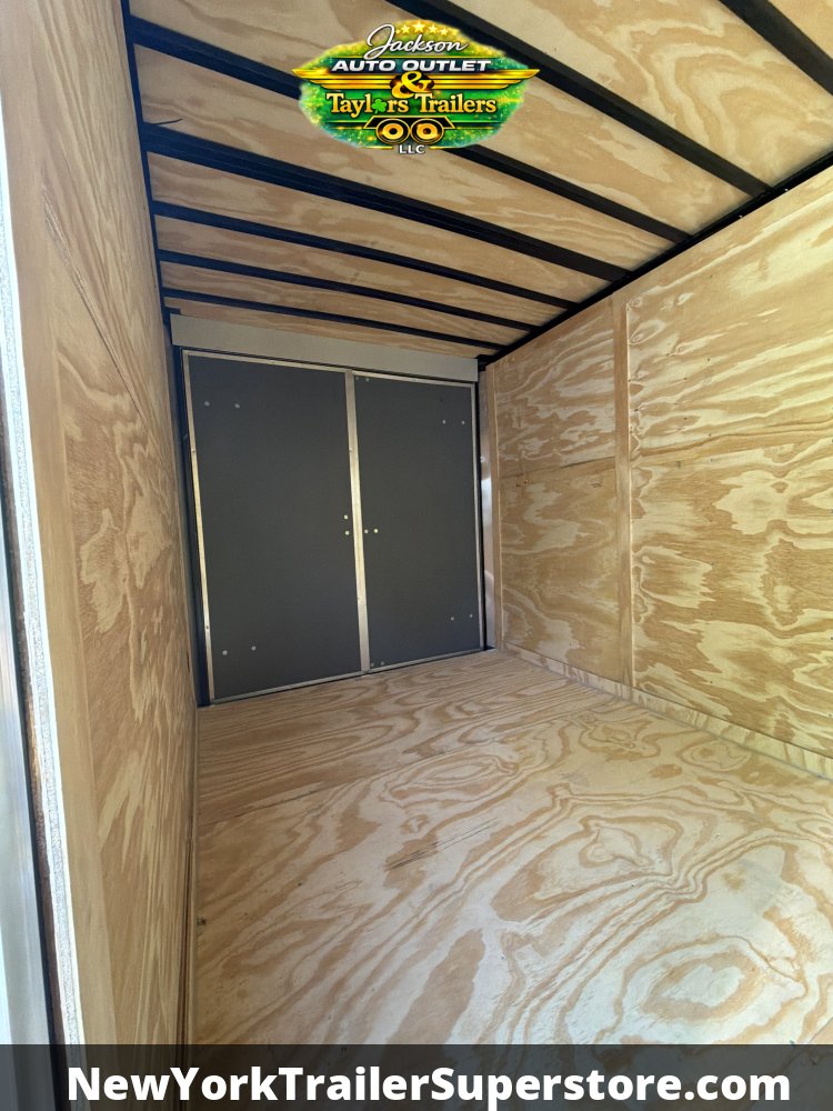 2026 Quality Cargo Trailer 7X12TA w/ 7' Ceiling, Ladder Racks, Walkable Roof