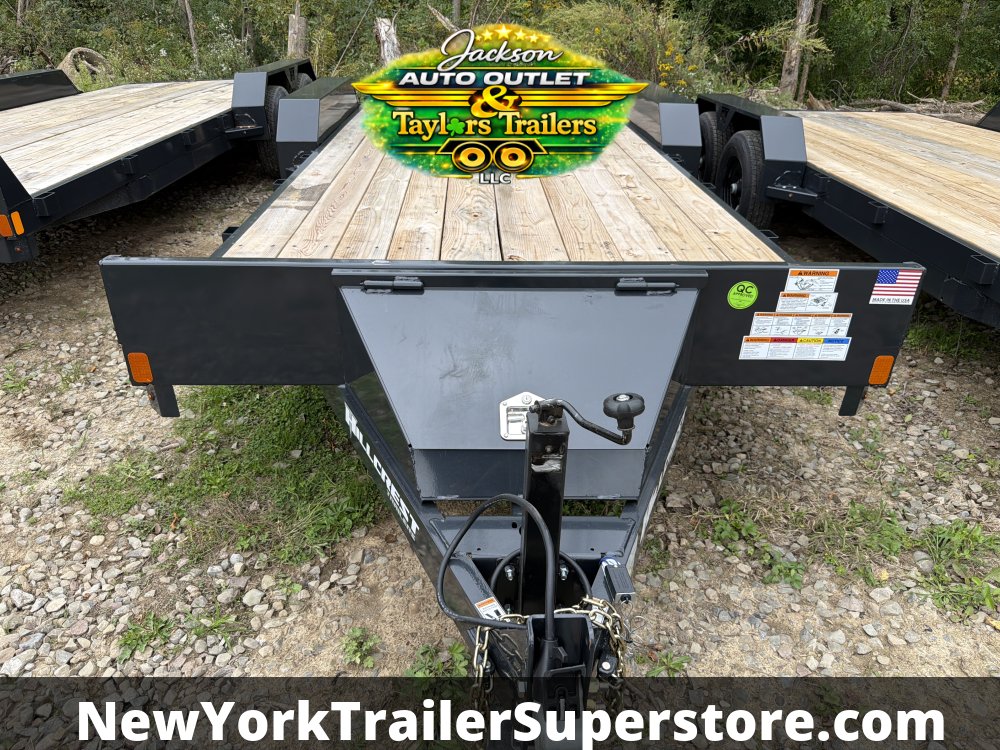 2026 Hillcrest 82x18' Flatbed Car Hauler 9,995 GVWR
