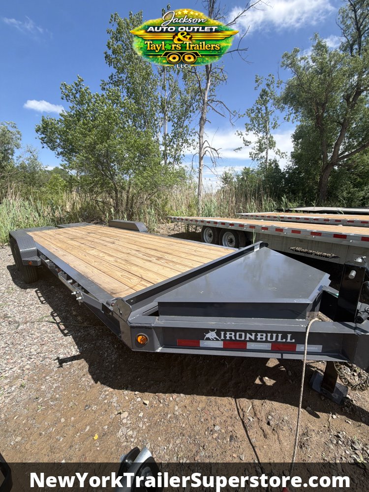 2026 Iron Bull 83x22 EWB I-Beam Equipment Trailer