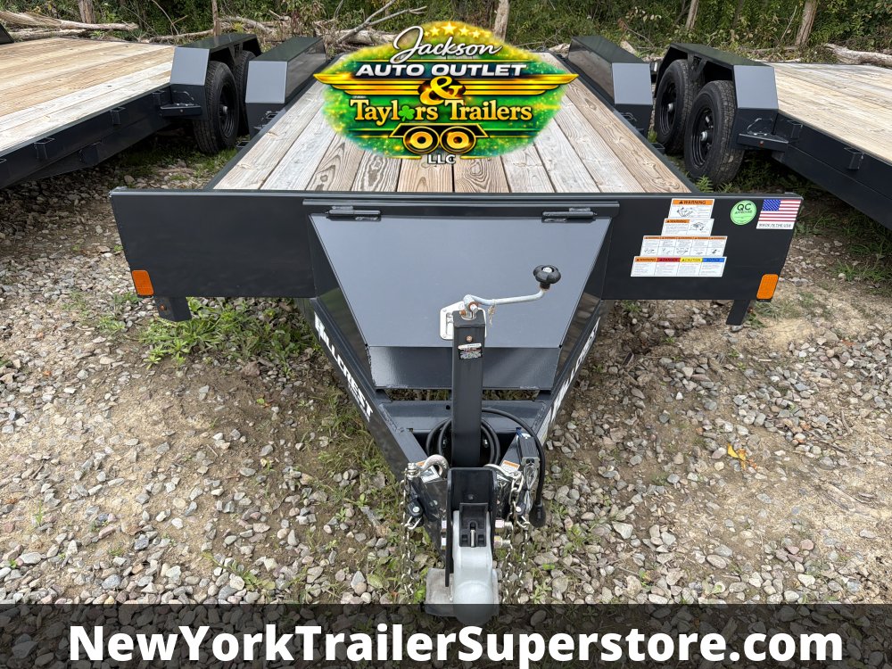 2026 Hillcrest 82x16' Flatbed Car Hauler 9,995 GVWR