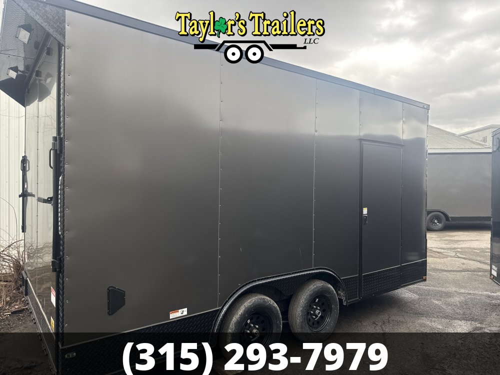 2025 Quality Cargo 102x16 Enclosed Cargo 7,000 GVWR w/8' Ceiling