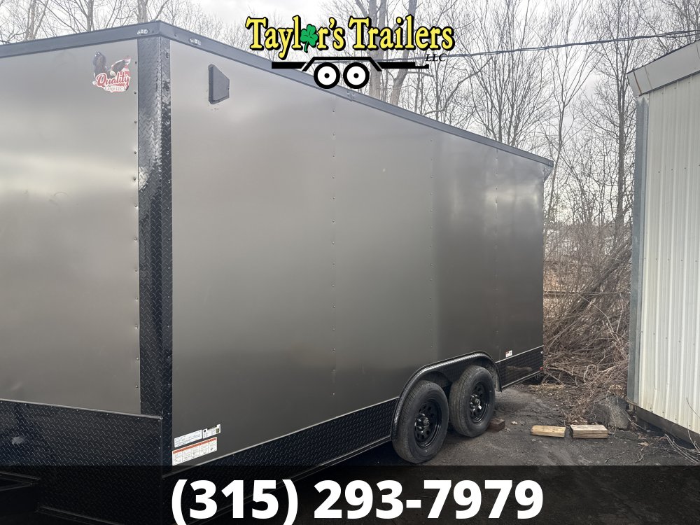 2025 Quality Cargo 102x16 Enclosed Cargo 7,000 GVWR w/8' Ceiling