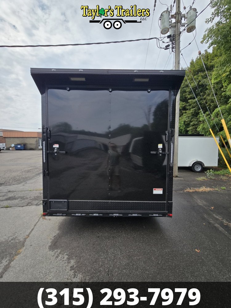 2026 Quality Cargo 102x16 Enclosed Cargo 7k GVWR w/8' Ceiling, Blackout Package, Polycore Skins