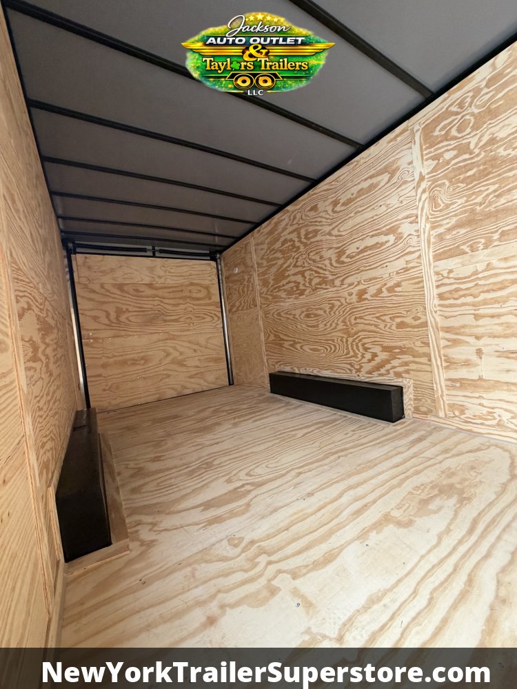 2026 Quality Cargo 8.5'x20' Trailer w/ Black Out Package, Super Duty Ramp & 8' Ceiling