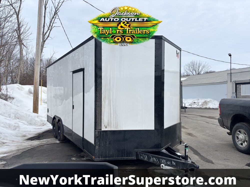 2026 Quality Cargo 8.5'x20' Trailer w/ Black Out Package, Super Duty Ramp & 8' Ceiling
