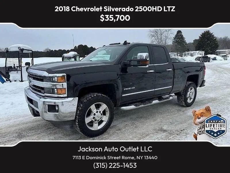 2018 Chevrolet Silverado 2500 HD Double Cab Pickup