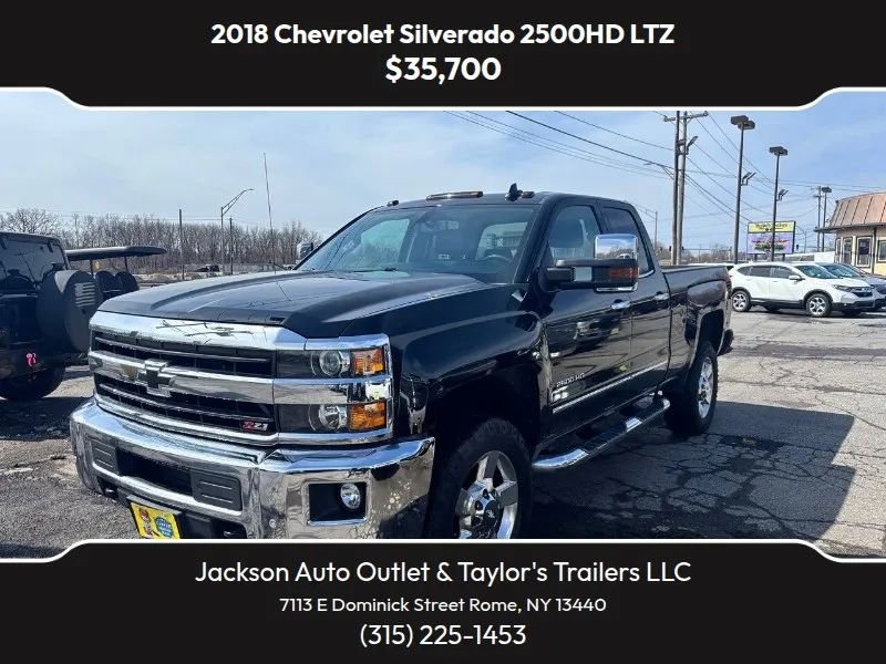 2018 Chevrolet Silverado 2500 HD Double Cab Pickup