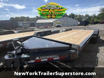 2026 Iron Bull 83x22 EWB I-Beam Equipment Trailer