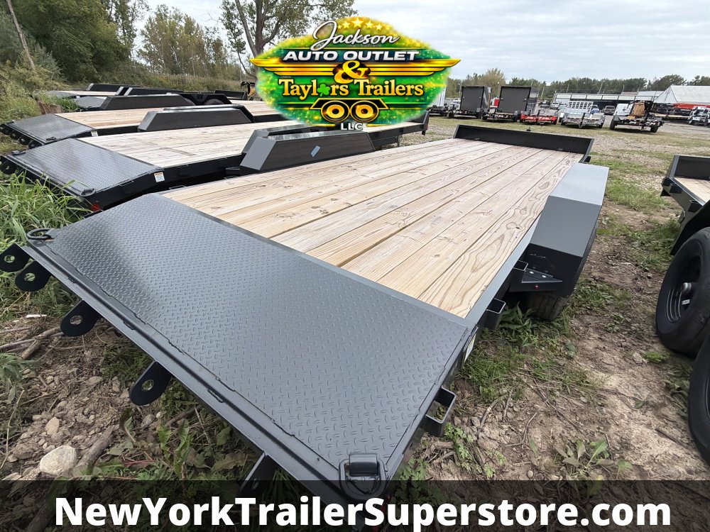 2026 Hillcrest 82x18' Flatbed Car Hauler 9,995 GVWR