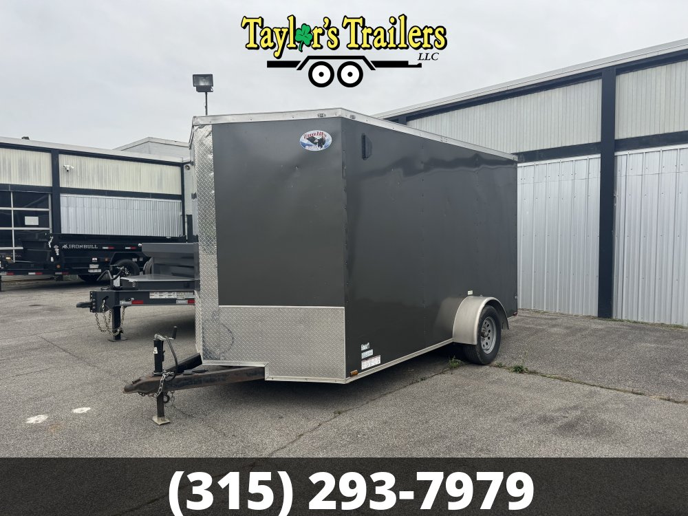 2022 Used Quality Cargo Enclosed Trailer 7x12 3500K GVW