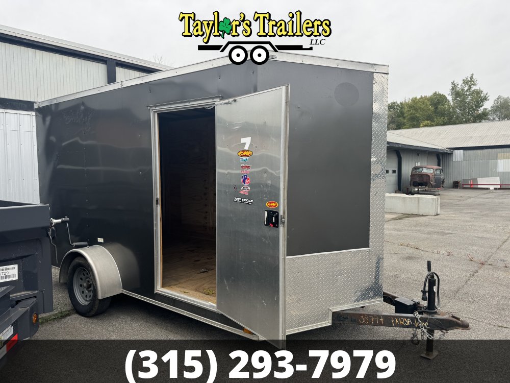 2022 Used Quality Cargo Enclosed Trailer 7x12 3500K GVW