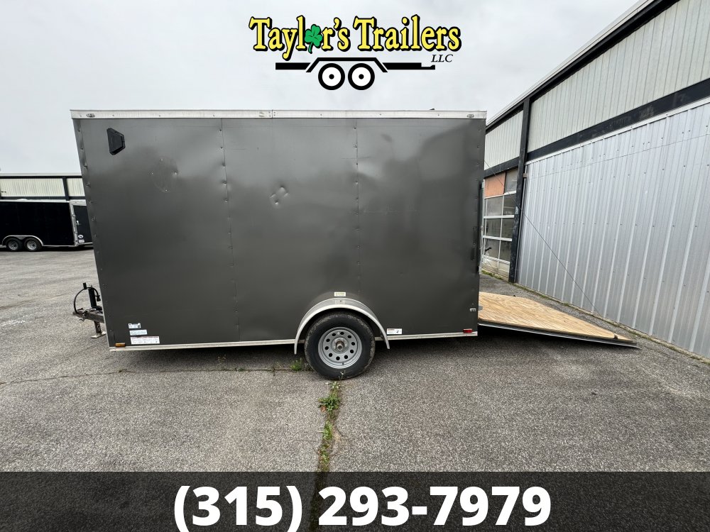 2022 Used Quality Cargo Enclosed Trailer 7x12 3500K GVW