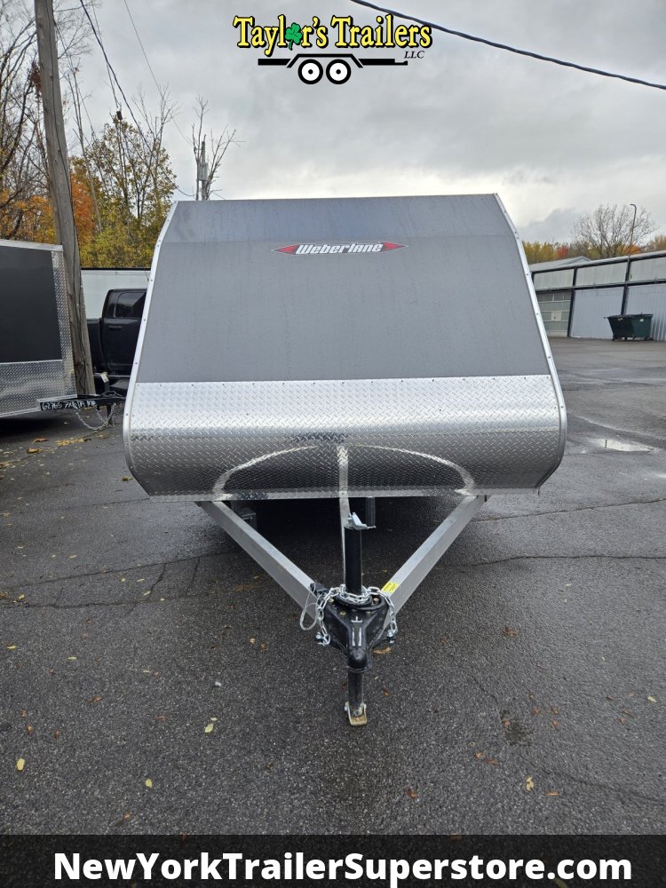 2026 Weberlane 7X16 Enclosed Snowmobile Trailer 3K GVW