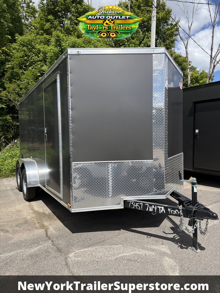 2026 Quality Cargo 7x14TA 7k GVW w/ 6'3 Ceiling, PolyCore Sides