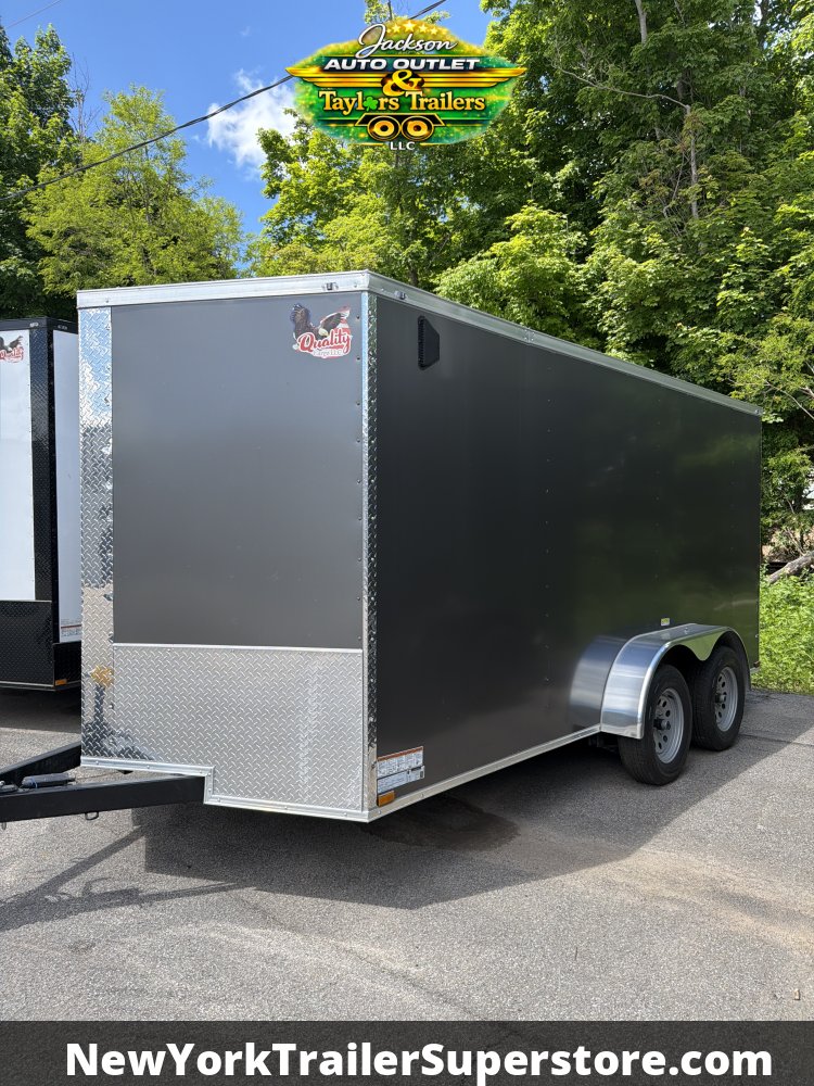 2026 Quality Cargo 7x14TA 7k GVW w/ 6'3 Ceiling, PolyCore Sides