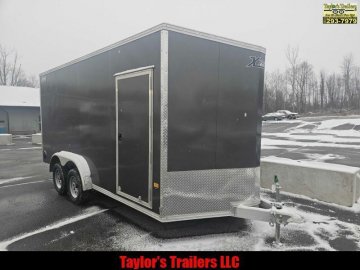 2024 Alcom 78x16 Enclosed Cargo 7,000 GVWR