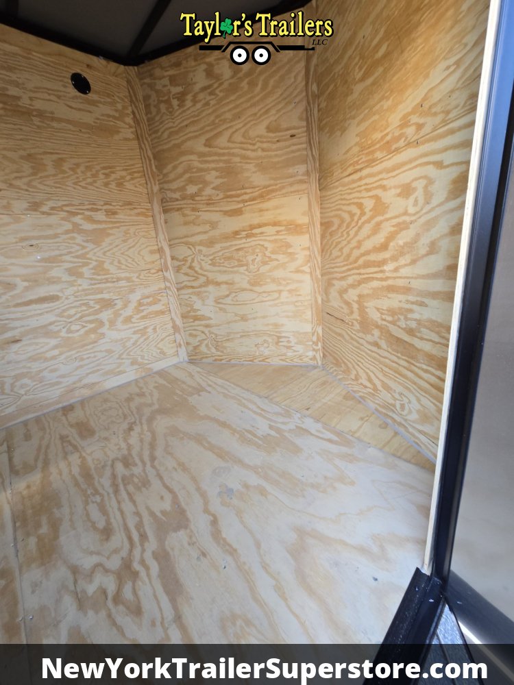 2025 Quality Cargo 7x14TA 7k GVW w/ 7' Ceiling, PolyCore Skins, and Blackout Package