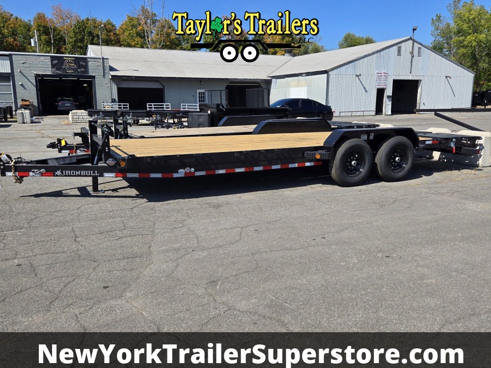 2026 Iron Bull 83X22TA 14K GVW Equipment Trailer w/Mega Ramps
