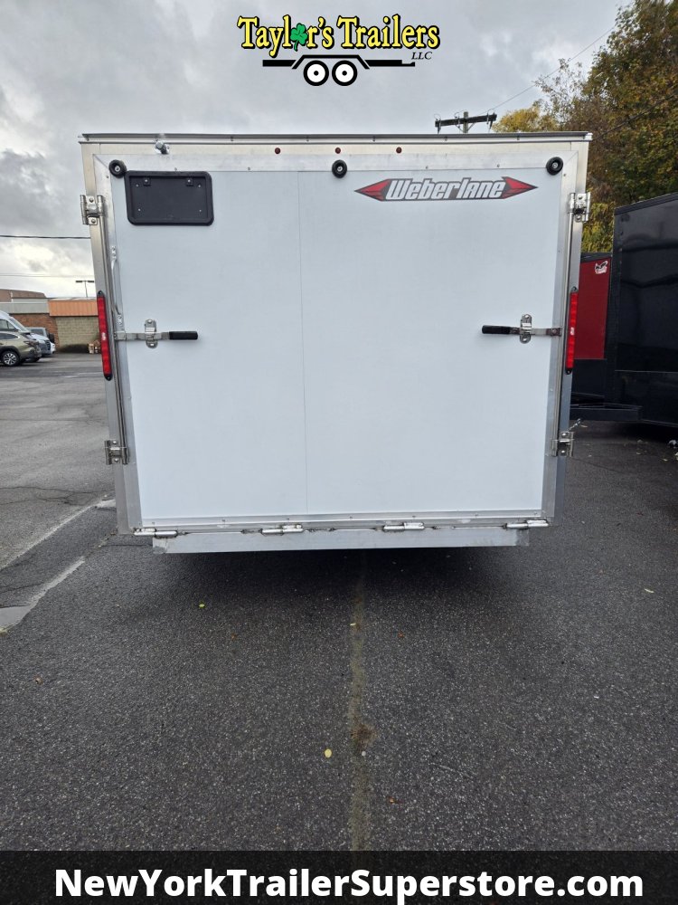 2026 Weberlane 7X16 Enclosed Snowmobile Trailer 3K GVW