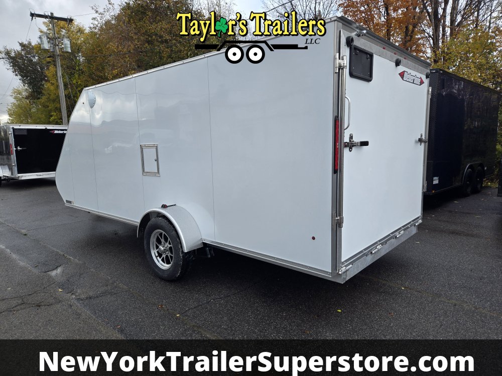 2026 Weberlane 7X16 Enclosed Snowmobile Trailer 3K GVW