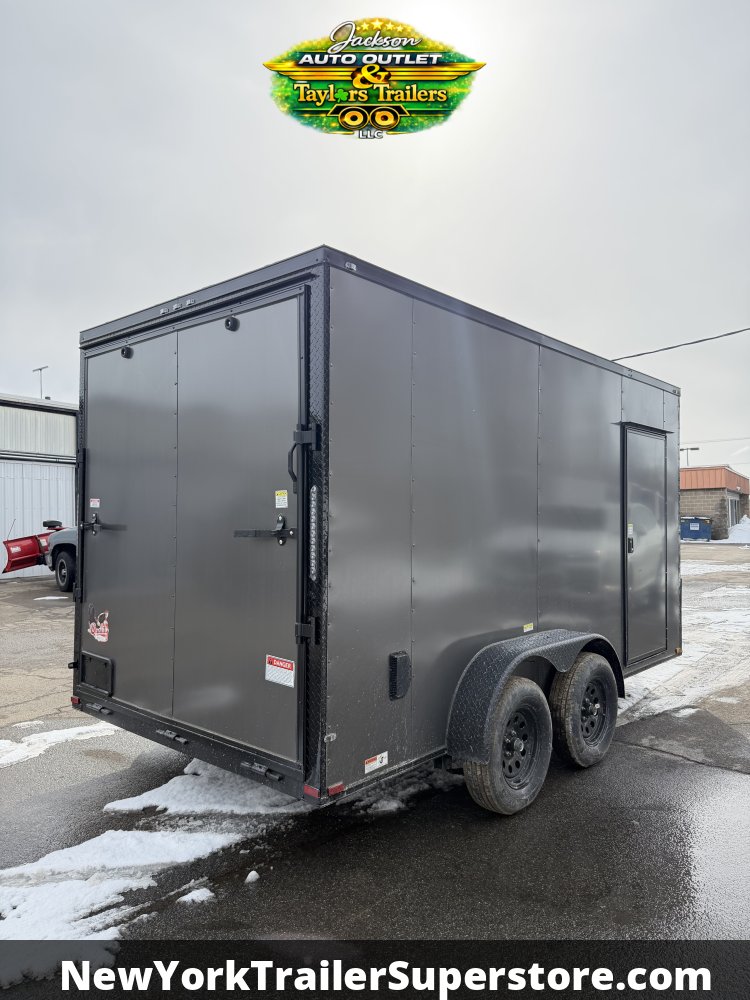 2026 Quality Cargo 7x14TA 7k GVW w/ 7' Ceiling, PolyCore Sides, Blackout Package