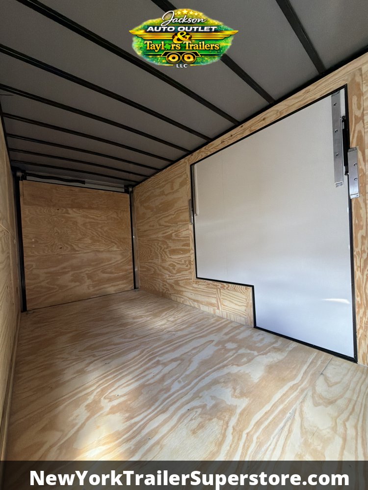 2026 Quality Cargo 7x16 w/ 7'5 Ceiling, Rear Wing, Escape Door, Blackout Package