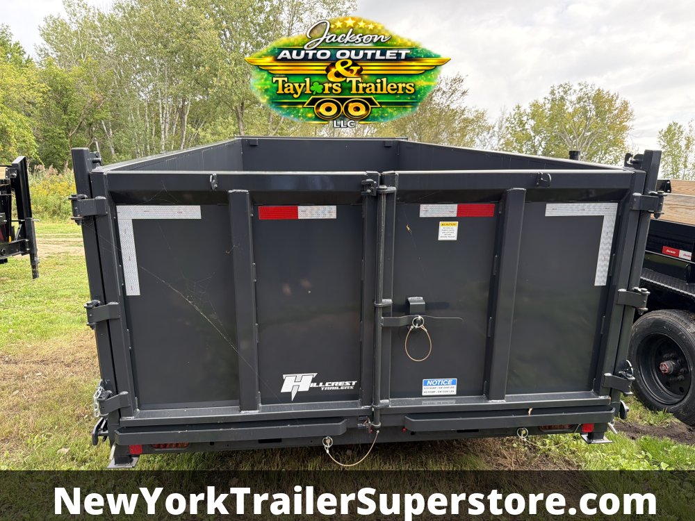 2026 Hillcrest 82x16' Dump 21,000 GVWR