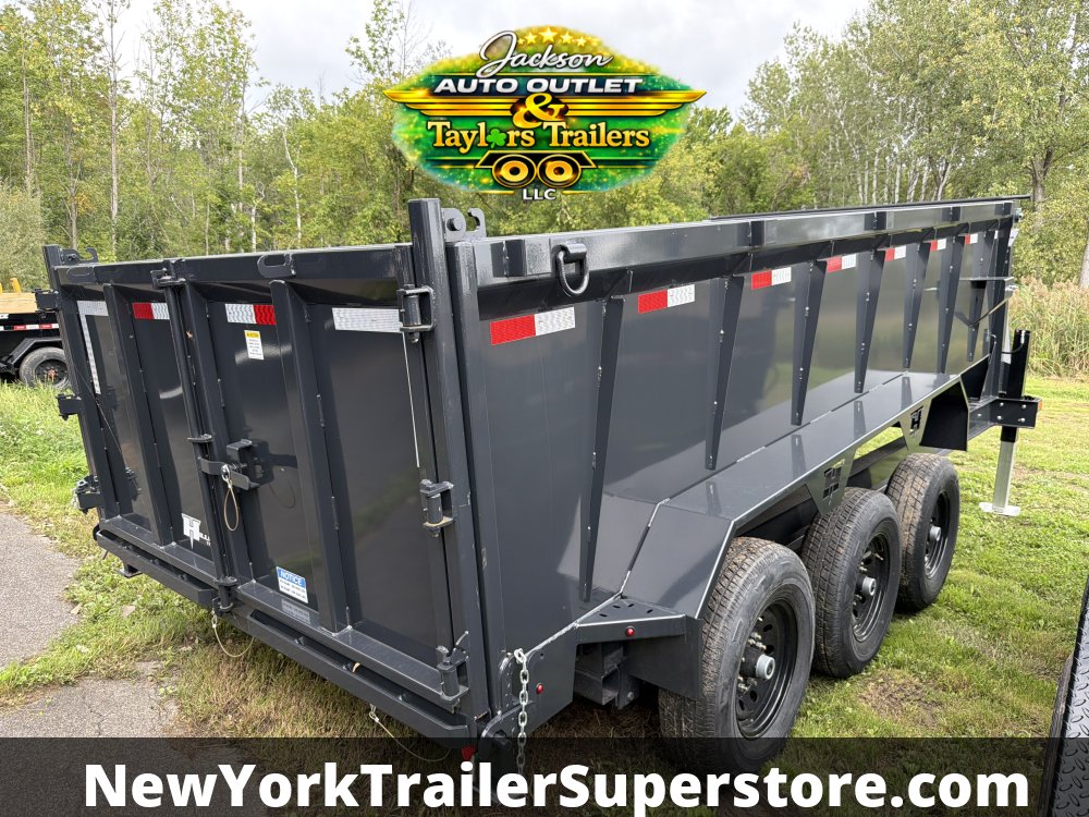 2026 Hillcrest 82x16' Dump 21,000 GVWR