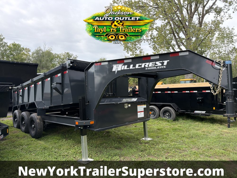 2026 Hillcrest 82x16' Dump 21,000 GVWR