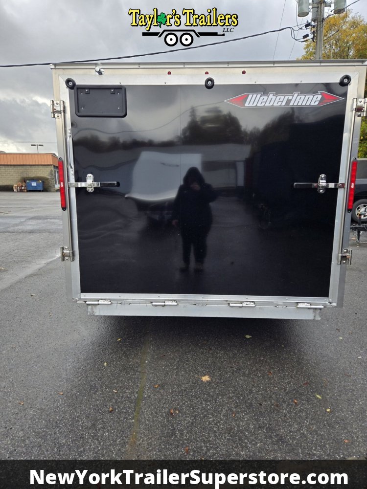 2026 Weberlane 7X16 Enclosed Snowmobile Trailer 3K GVW