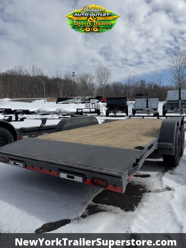 2026 Lamar 83x20 Flatbed Car Hauler 9,990 GVWR