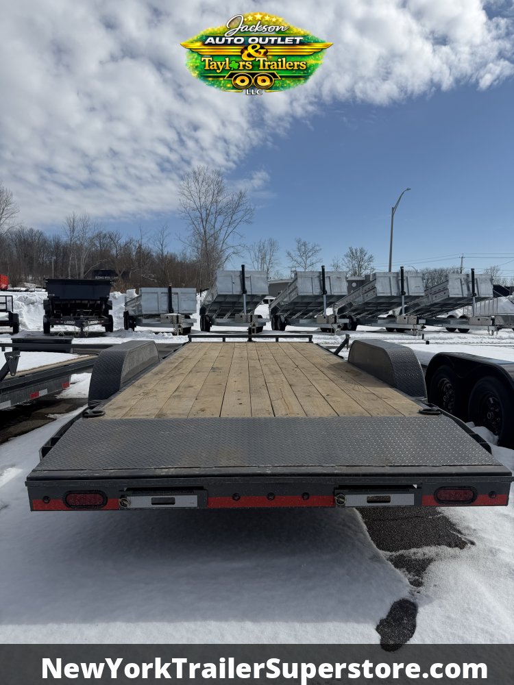 2026 Lamar 83x20 Flatbed Car Hauler 9,990 GVWR