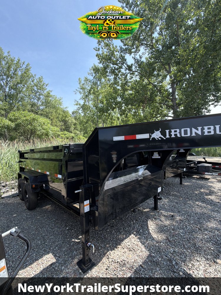 2026 Iron Bull 83x14 "I-Beam" Dump 14k GVW w/ 36" High Sides