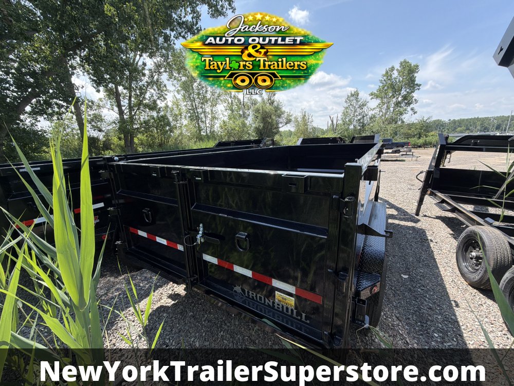 2026 Iron Bull 83x14 "I-Beam" Dump 14k GVW w/ 36" High Sides