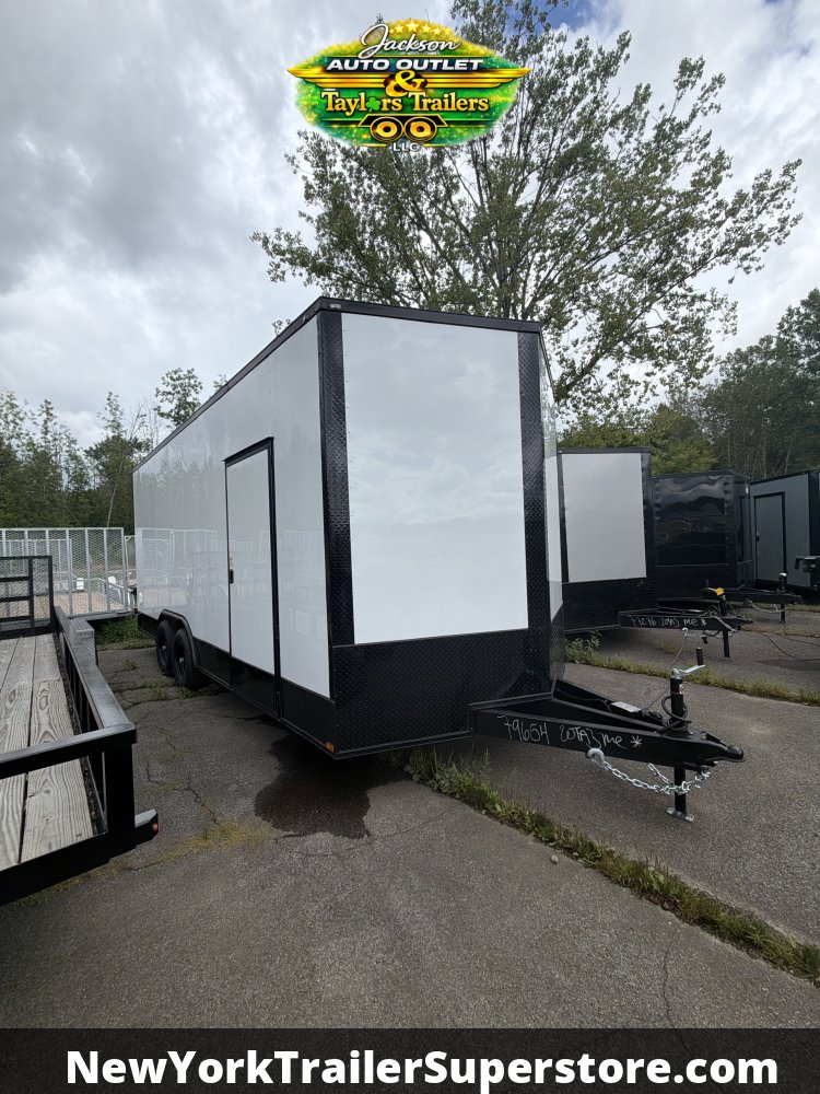 2027 Quality Cargo 8.5x20 Enclosed Trailer W/ 8' Ceiling and Black Out Package
