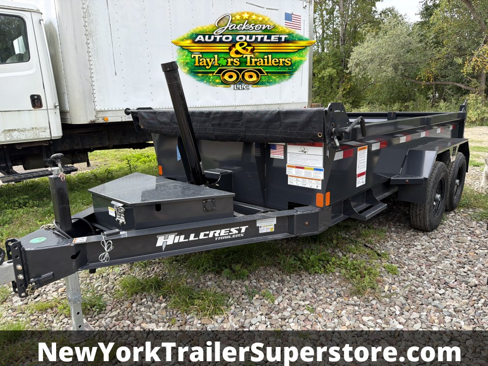 2026 Hillcrest 72x12' Dump 9,995 GVWR