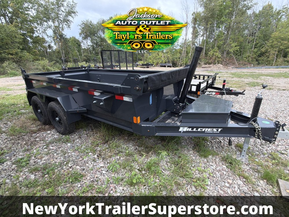 2026 Hillcrest 72x12' Dump 9,995 GVWR