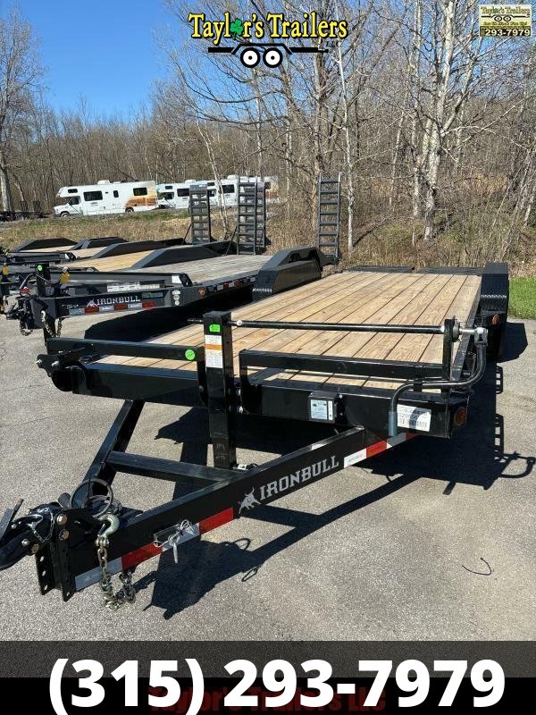 2026 Iron Bull 83X22TA 14K GVW Equipment Trailer w/Mega Ramps